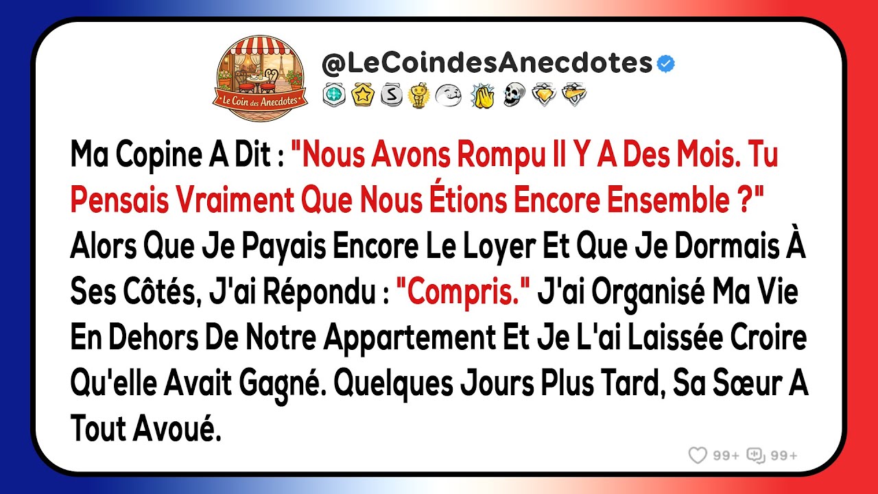 Ma copine a dit : 