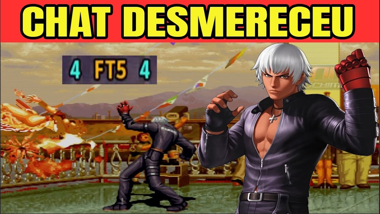 ►KOF 2002 NORMAL►O CHAT TINHA PERDIDO A ESPERANÇA NESSE TIME E ISSO ACONTECEU