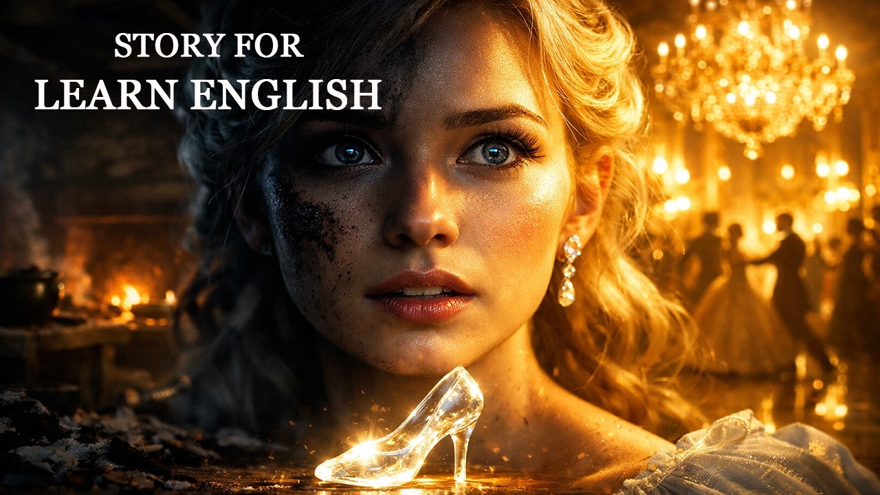 Cinderella | A Girl Who Changed Her Fate | British English Story (Beginner)