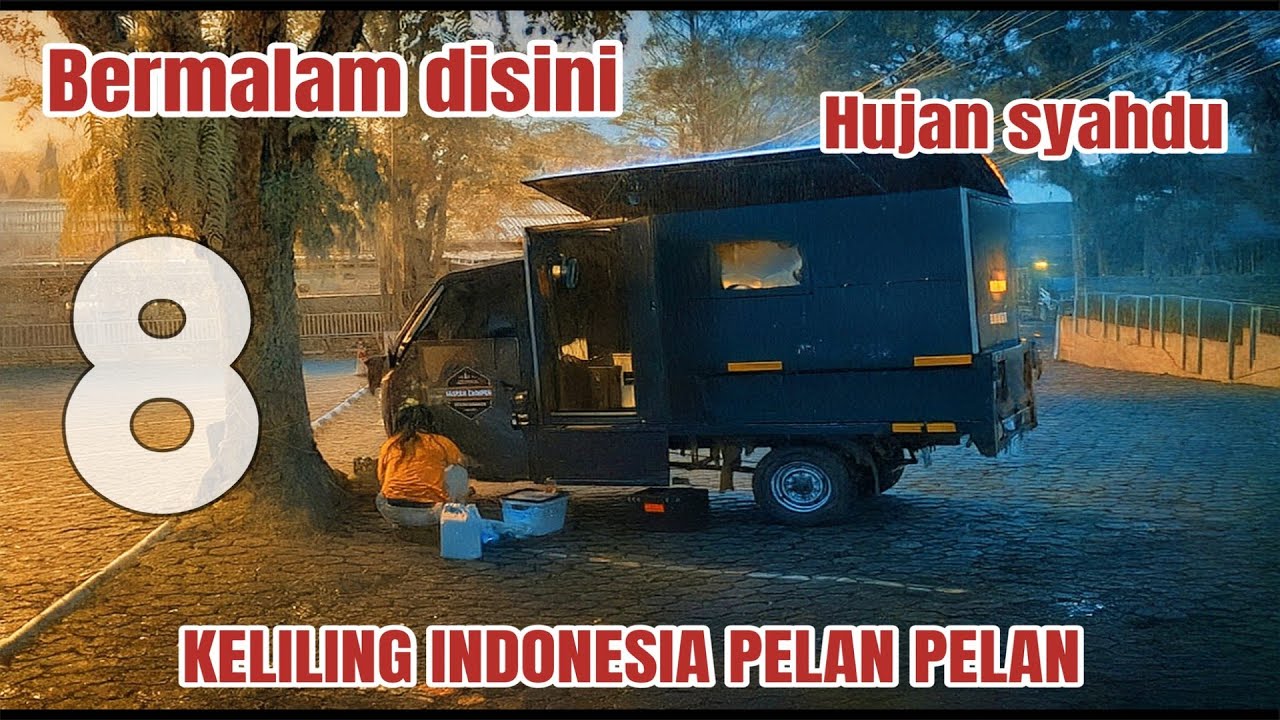 PARKIR  DAN  NGINEP DI SINI! ❄️ Cuaca Dingin & Syahdu | Hidup Nomaden 
