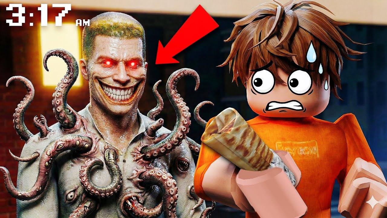 SOBREVIV&Iacute; 24 HORAS Vendiendo SHAWARMA en ROBLOX 💀 | Scary Shawarma Kiosk