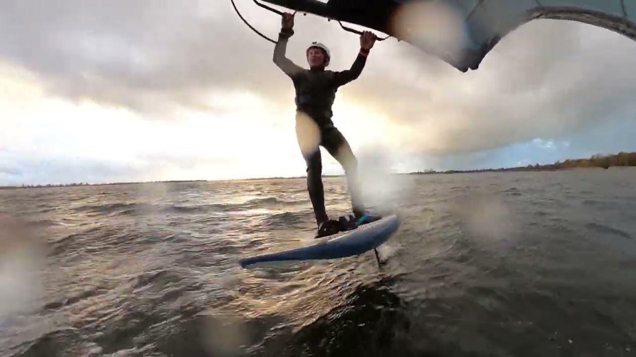 Test Cabrinha Code wing board (ENG Subtitles available)