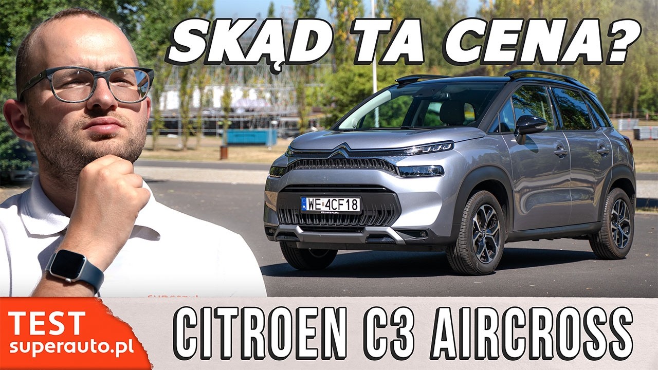 Citroen C3 Aircross 2024 1.2 PureTech - francuski fenomen TEST PL | Superauto.pl