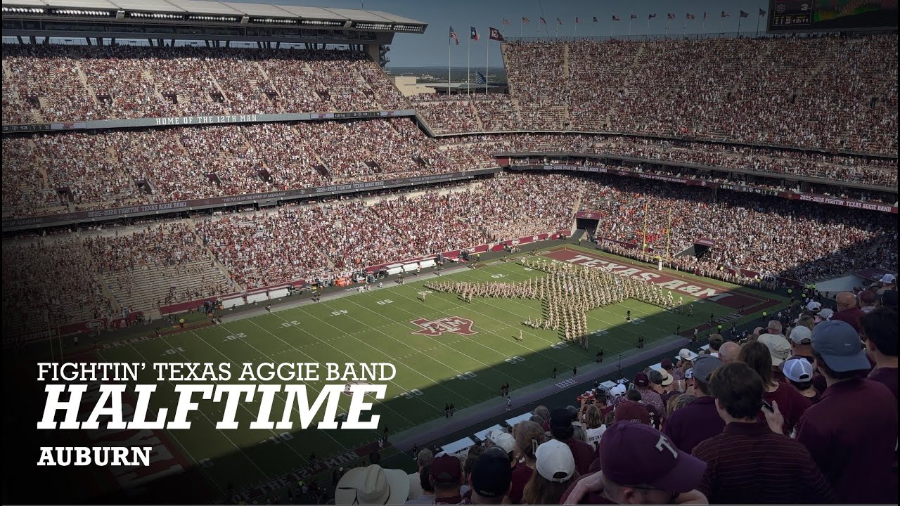NEW ATTENDANCE RECORD! - FIGHTIN" TEXAS AGGIE BAND - 9/27/2025