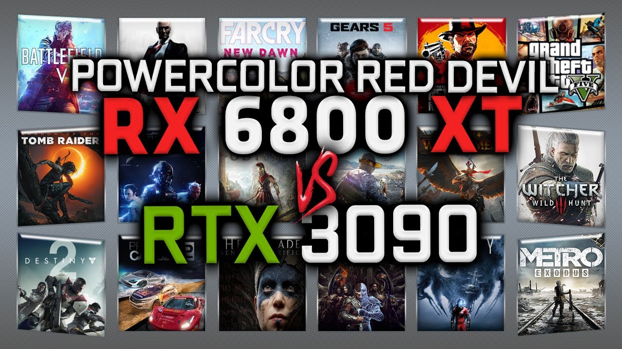 POWERCOLOR RED DEVIL RX 6800 XT vs RTX 3090 Benchmark &ndash; 65 Tests