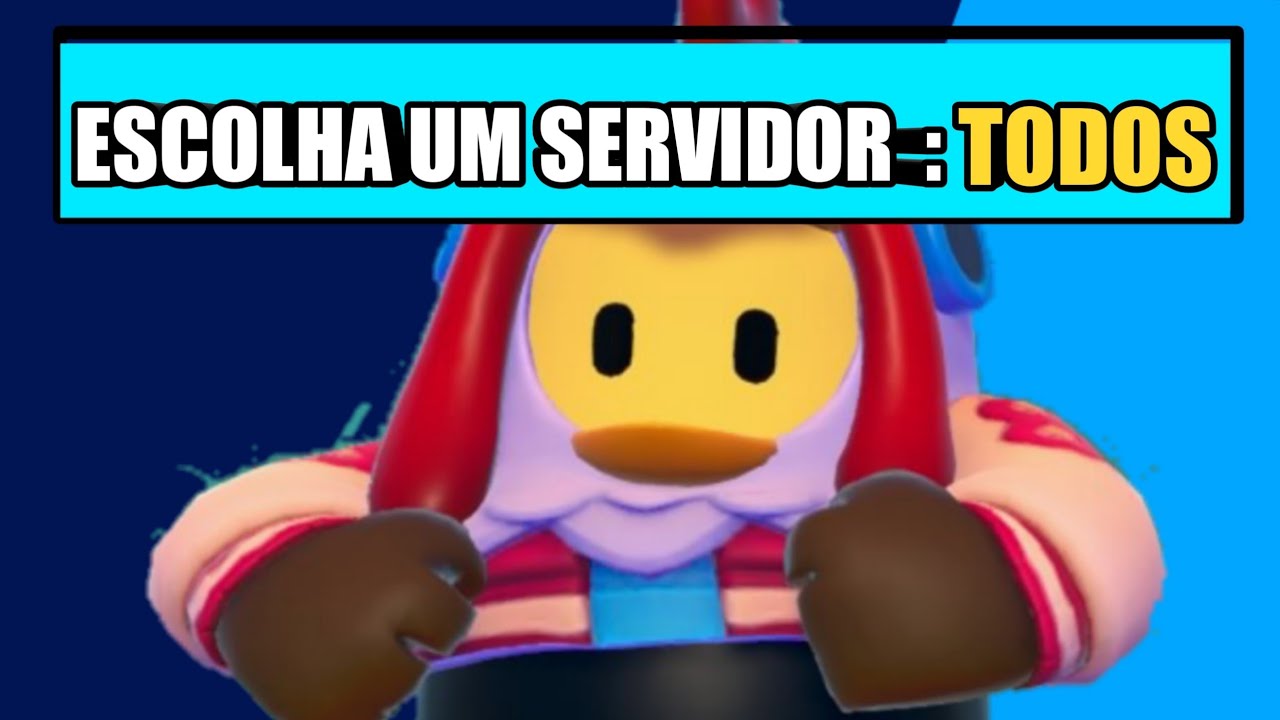 Eu Joguei em TODOS (ou quase) Servidores do Fall Guys