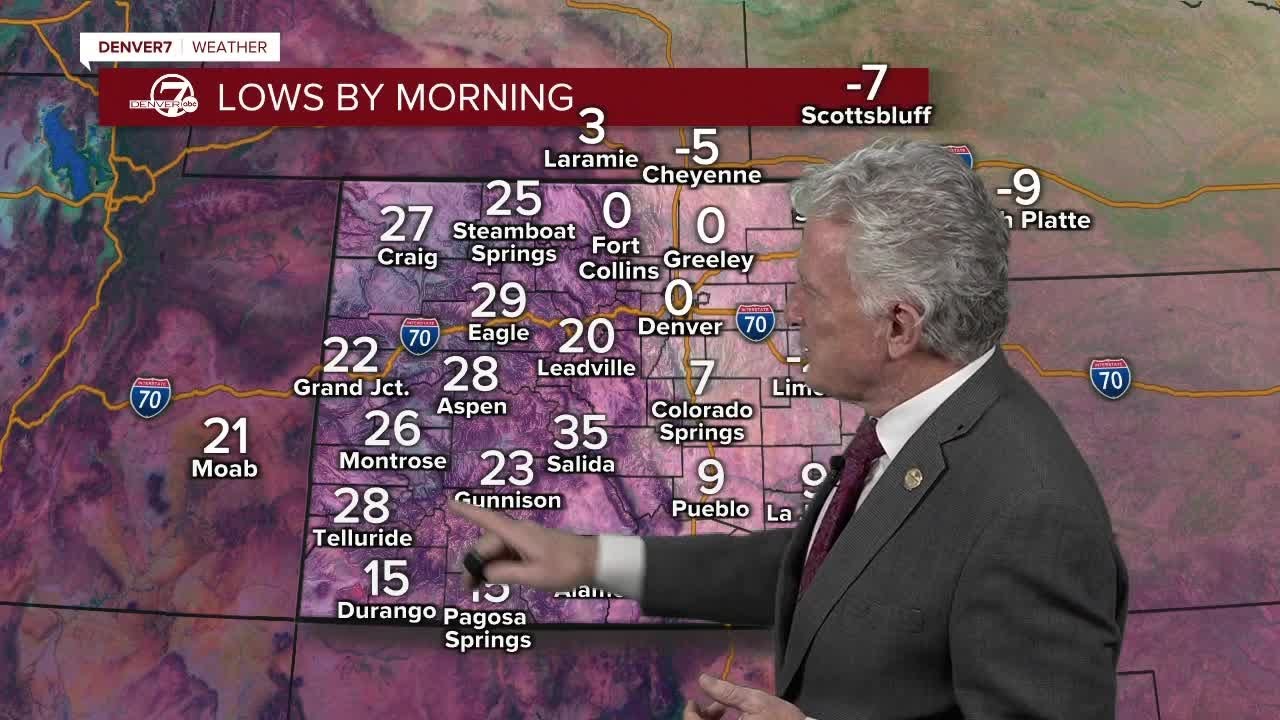 Wednesday, January 5, 2022 evening forecast