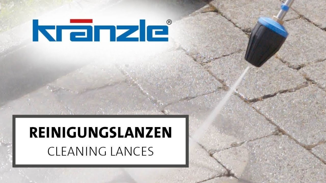 Kränzle cleaning lances: Comparison & application examples