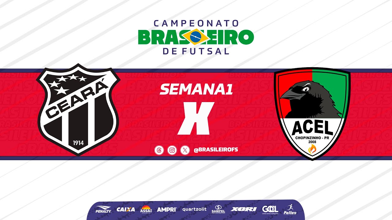 Campeonato Brasileiro | Ceará Jijoca x Chopinzinho | Semana1 | Ao vivo