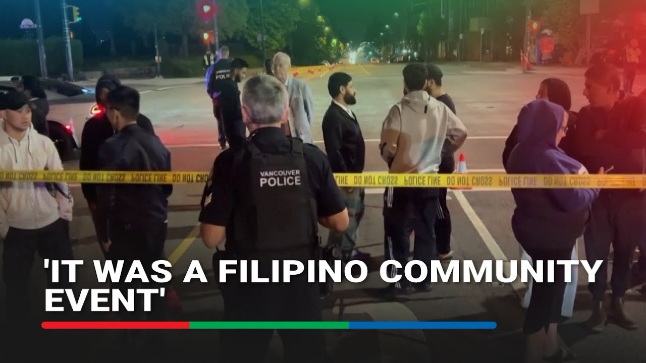 Vancouver police arrest lone suspect after vehicle drives into Filipino festival crowd