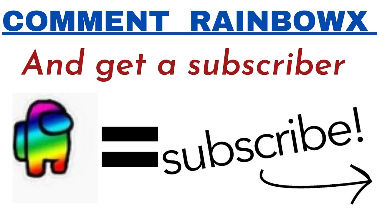 I will subscribe everyone who comments 