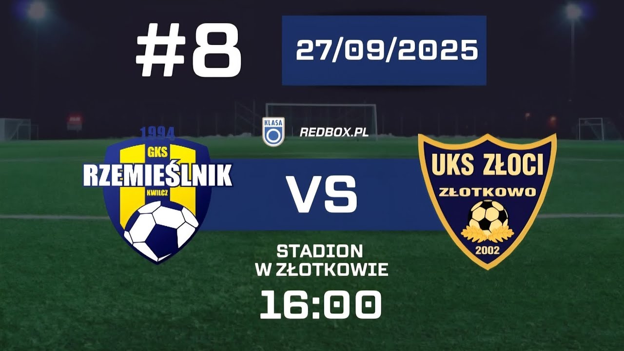Złoci Złotkowo : Rzemieślnik Kwilcz 2:3 25/26