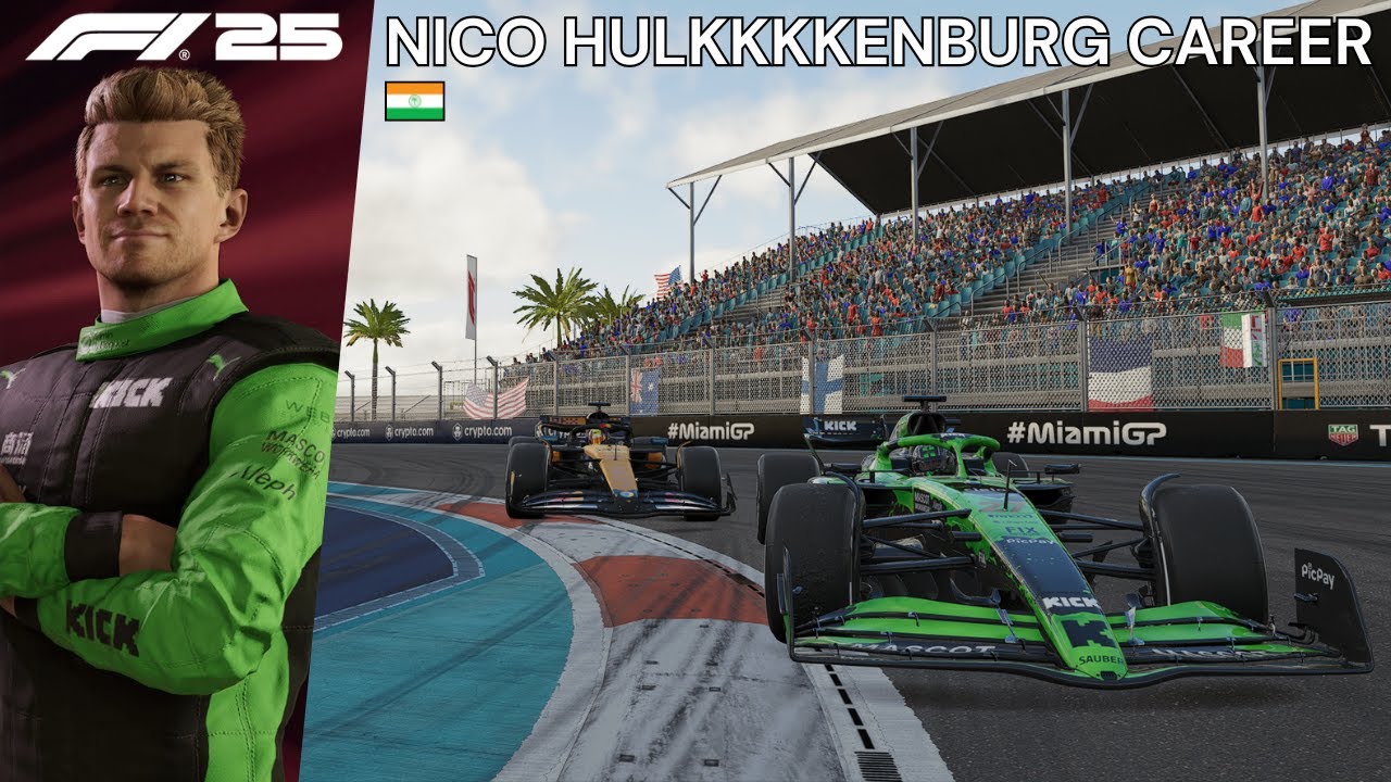 F1 25 Nico Hulkenburg Driver Career Mode - S1R6 - TRACK LIMITS!