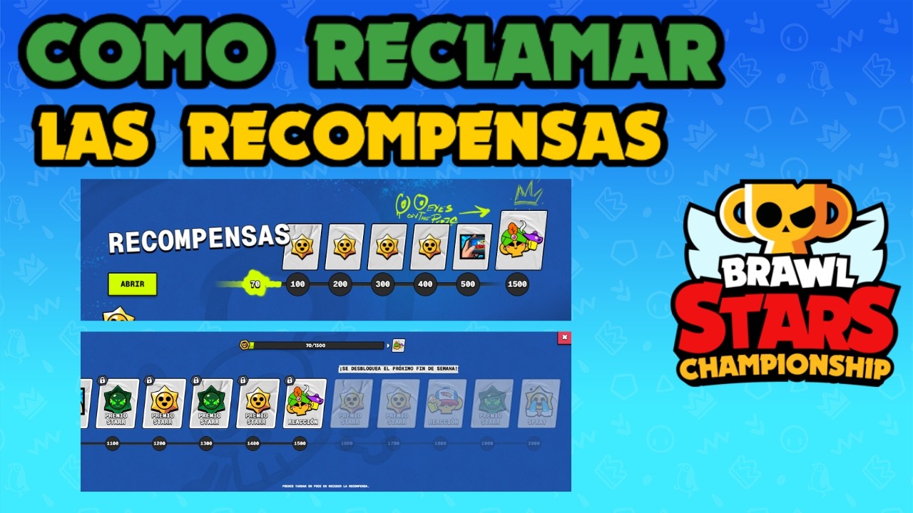 Cómo reclamar las recompensas del Brawl Stars Championship (Fácil y rápido)✅