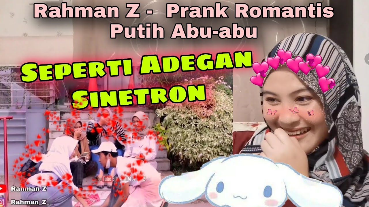 MALAYSIAN REACT TO INDONESIA | RAHMAN Z - Putih Abu-abu Romantis Prank