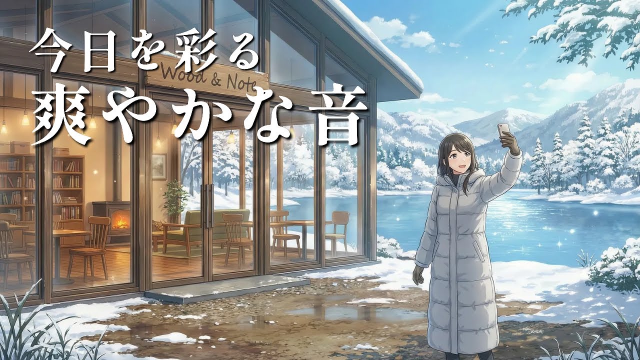 心に活力を与える爽やかなBGM 🌿 作業用・勉強用 ピアノ & ギター | Upbeat Acoustic / Wood & Note