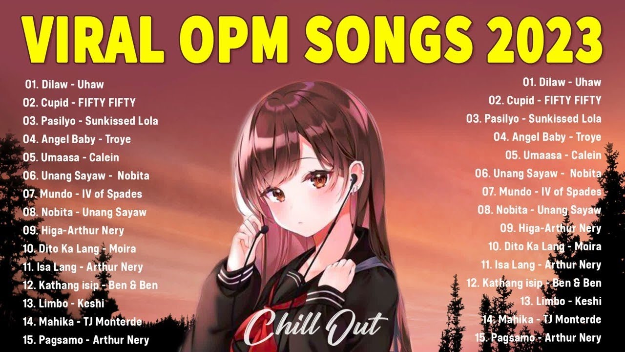 2 Hours OPM Songs 2023 - Cupid x Fifty Fifty , Uhaw, Pasilyo , Mundo || New Tagalog Love Songs 2023