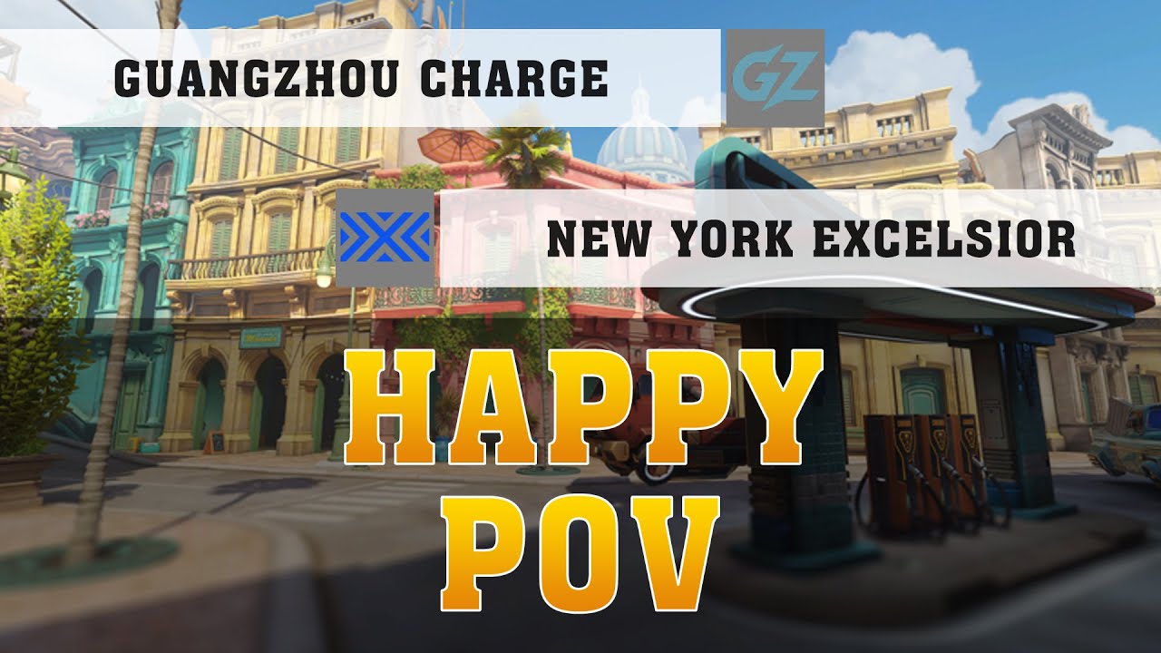 HAPPY WIDOWMAKER POV ● New York Excelsior Vs Guangzhou Charge ● [2K] OWL POV