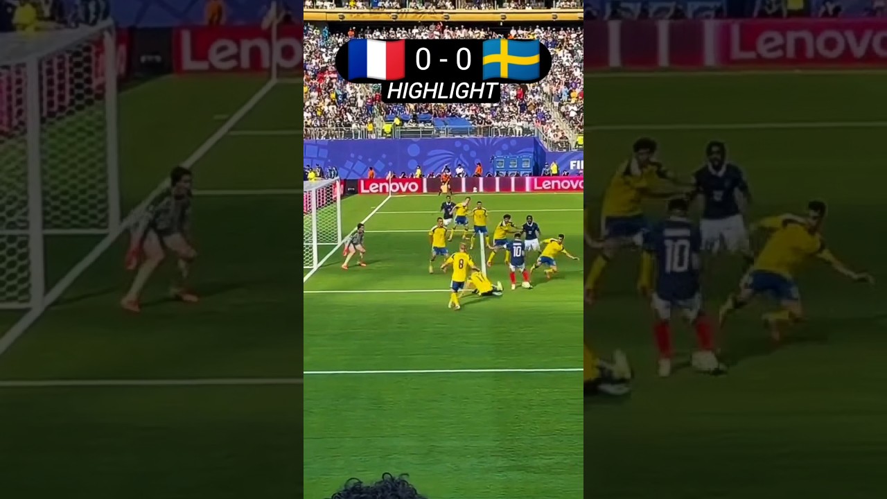 France vs Sweden 3-0 |Match Highlights | World Cup Highlights