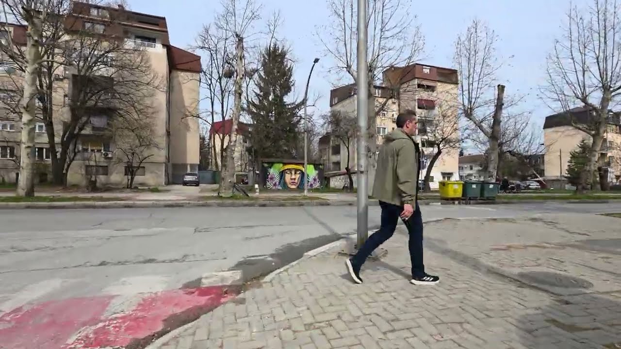 POV E-Scooter Ride in Bitola 🇲🇰 | From Kasarna to the City Center & Trezor (4K)