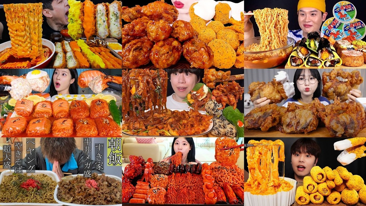 BEST MUKBANG ASMR One Bite After Another | Yukichi 🐾
