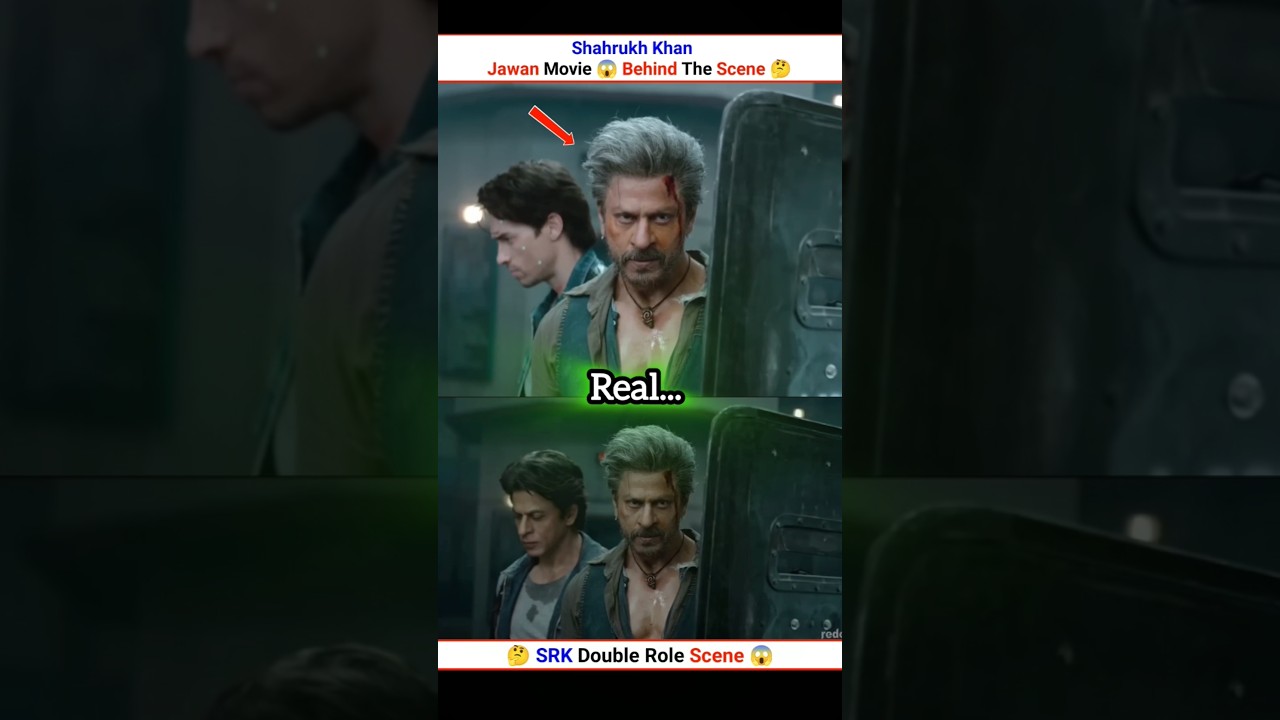 Shahrukh Khan Jawan Movie Behind The Scene 😱 #shahrukh #shorts