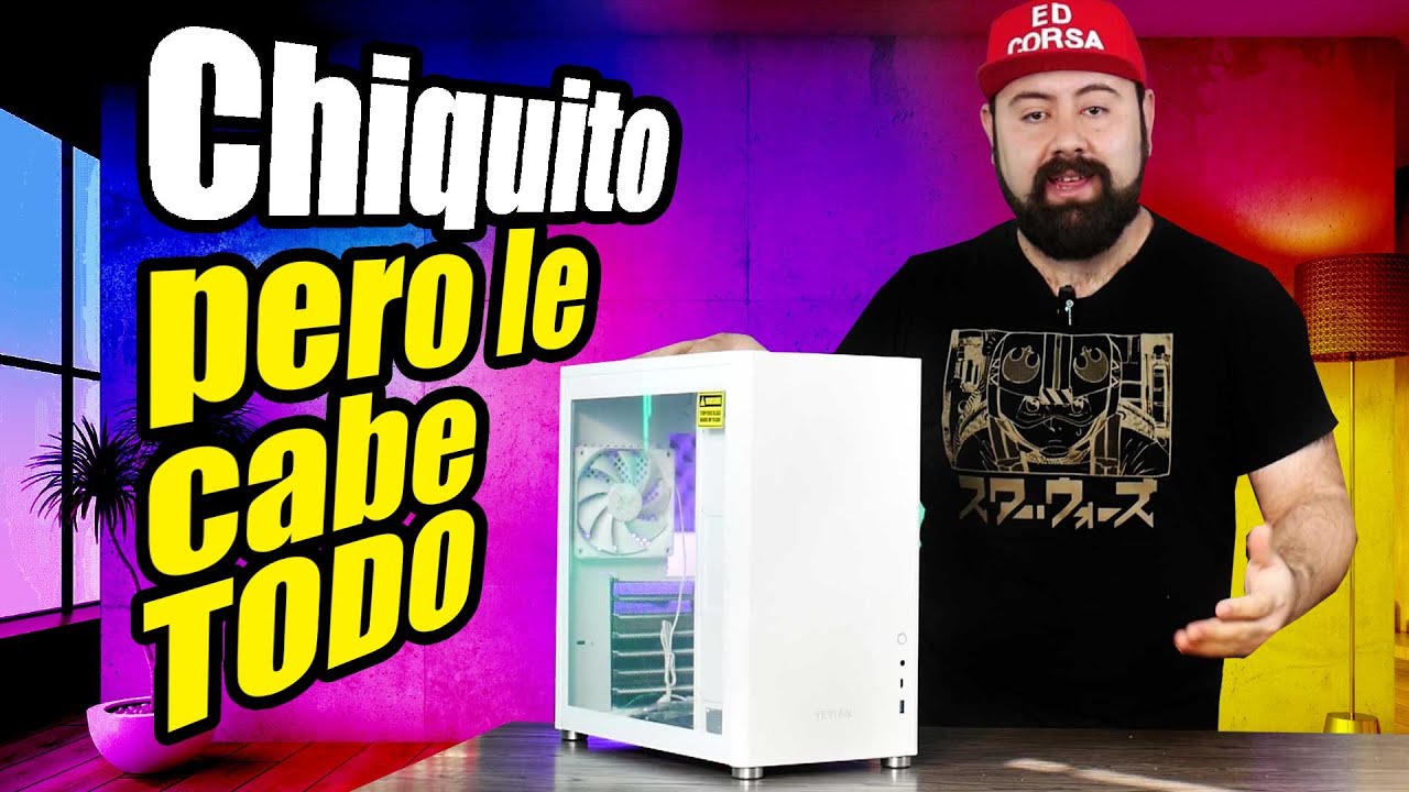 Chiquito pero Rinconero! un Gabintete ATX que  parece mas pequeño YEYIAN HUSSAR PLUS- DrogaDigital