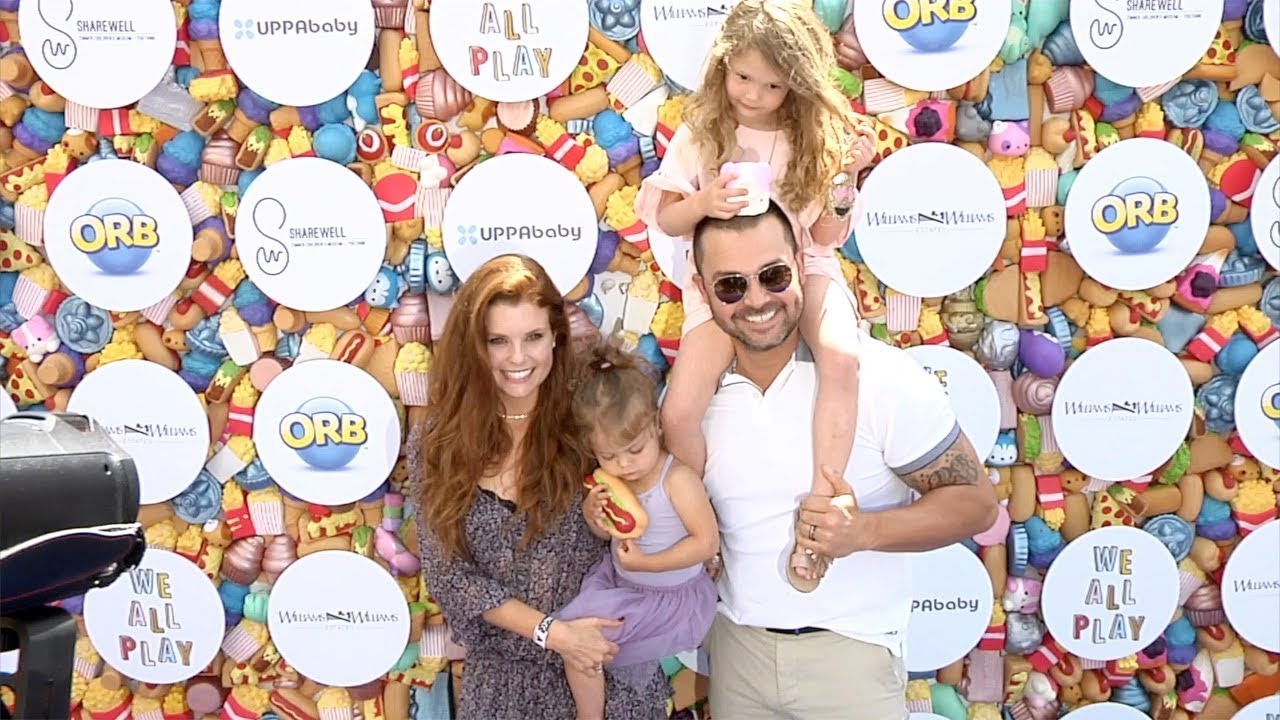 JoAnna Garcia With Her Family 2018 WE ALL PLAY FUNdraiser Event