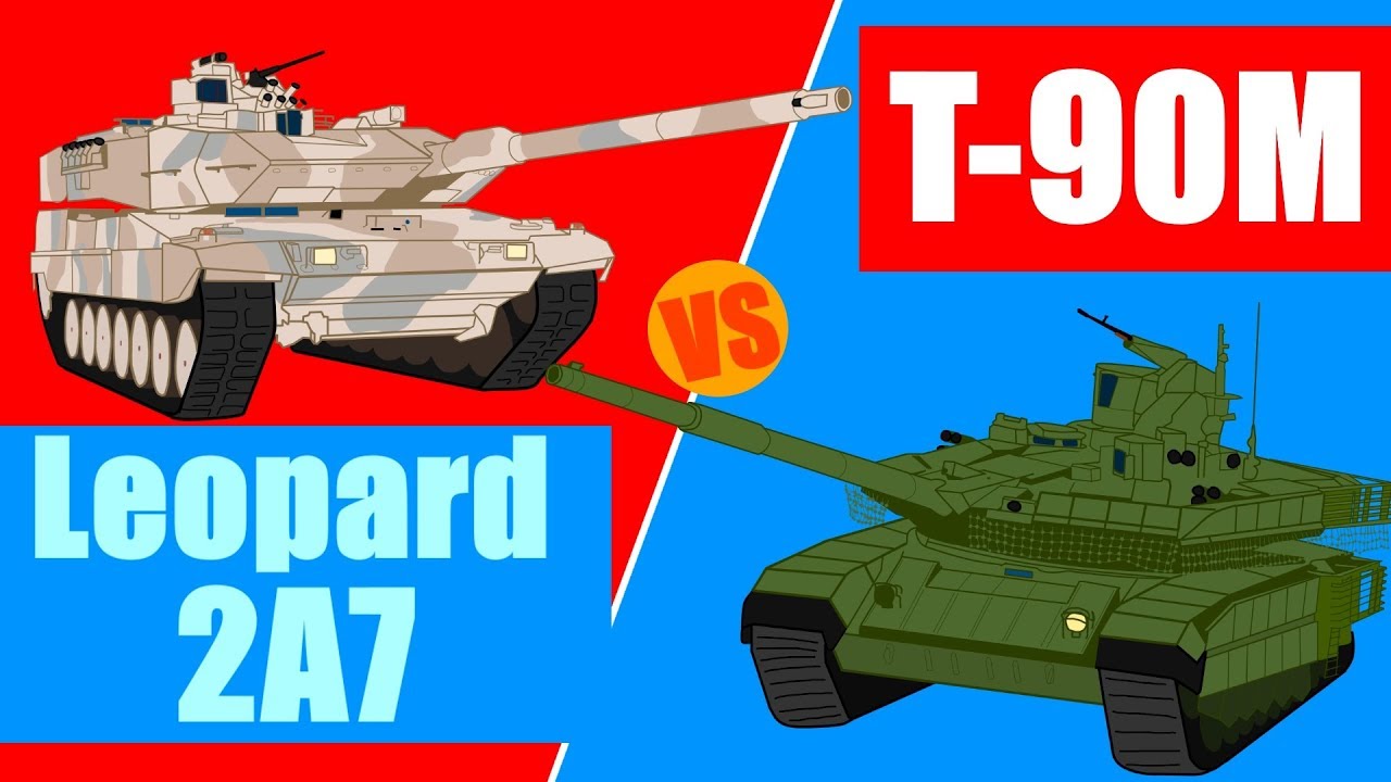 Leopard 2A7 против T-90M(S) - Tank Arena Эпизод 1.