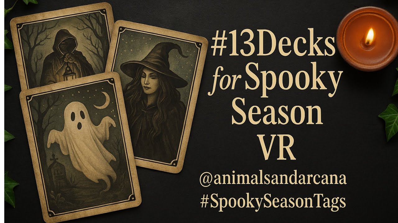 13 Spooky Tarot Decks That Cast a Spell on You 👻✨ #13DecksforSpookySeason #SpookySeasonTags