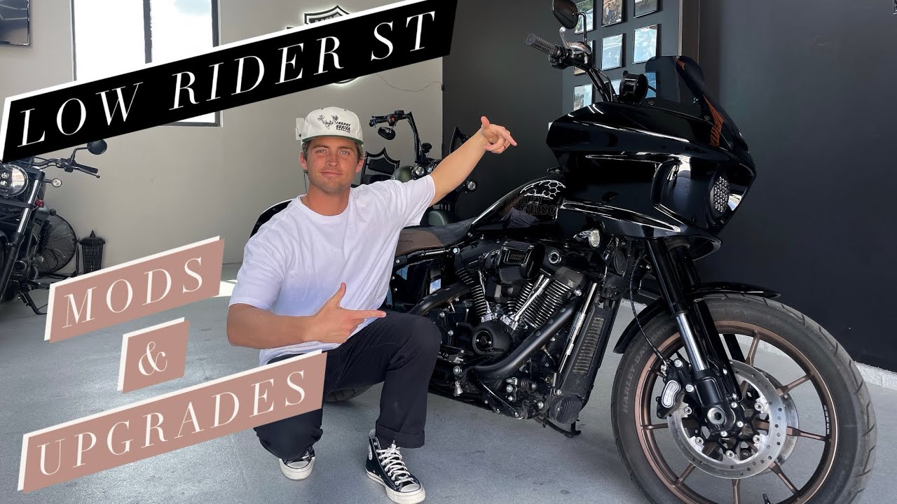 Harley Low Rider ST MODS & UPGRADES 🔥