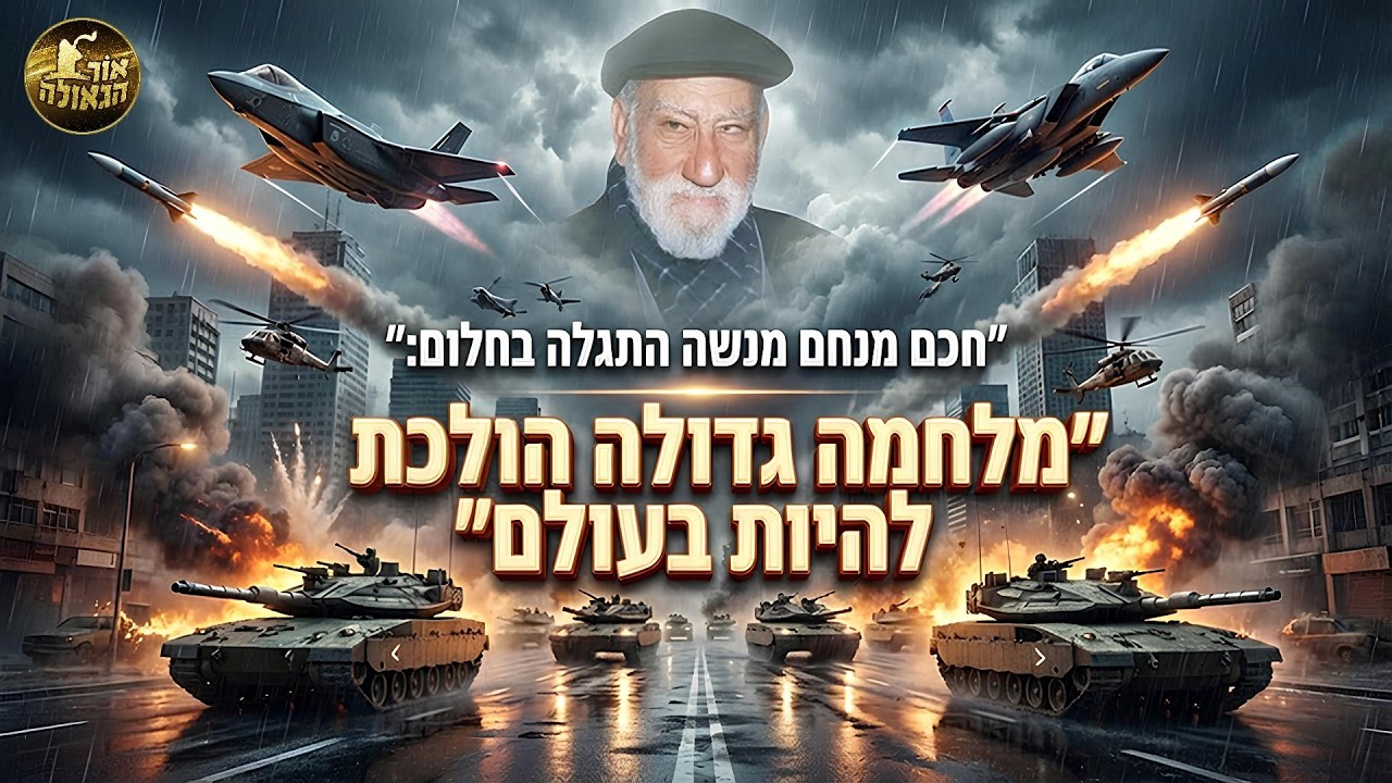 חכם מנחם מנשה זצ״ל התגלה לאחד הצדיקים בחלום ואמר: ״מלחמה גדולה הולכת להיות בעולם!״ 💫 הרב אברהם עבאדי