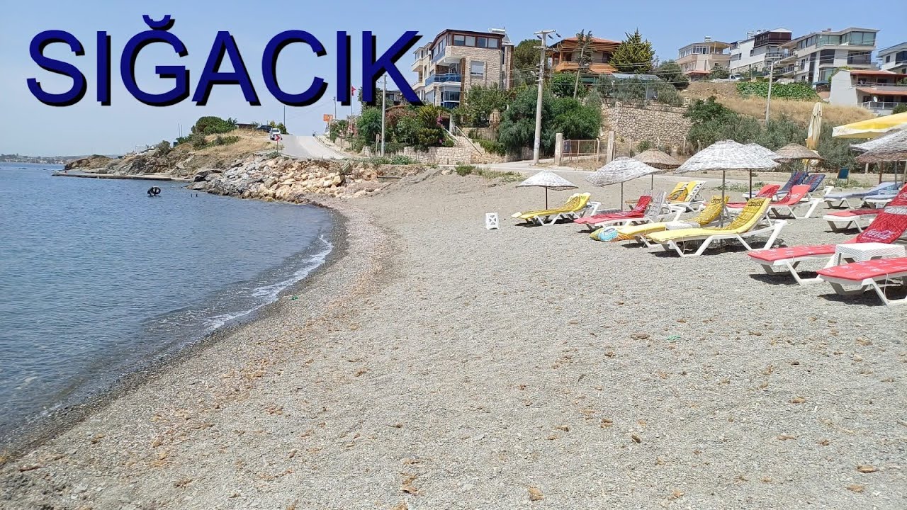 GEMİSUYU PLAJI VE MAVİ BAYRAK EN TEMİZ AİLE PLAJLARI SEFERİHİSAR SIĞACIKTA