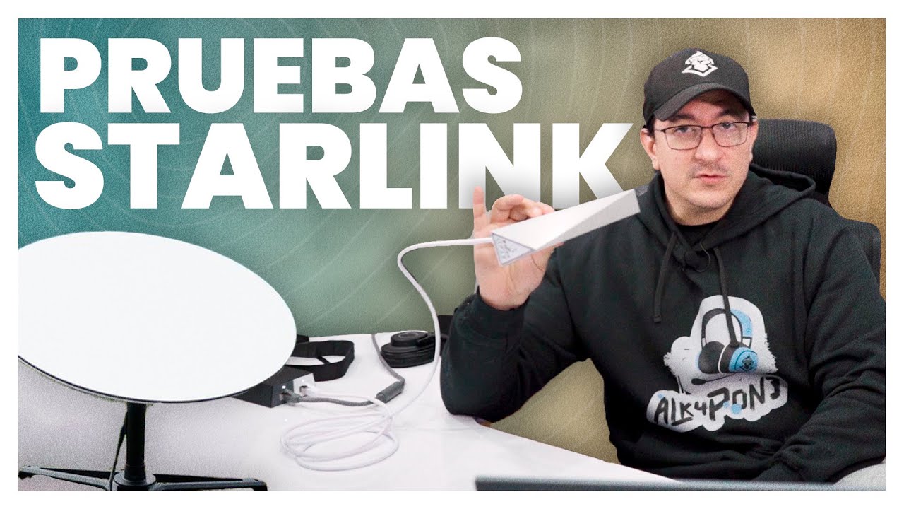 Pruebas de velocidad, videojuegos y streaming con StarLink | Resultados impresionantes !