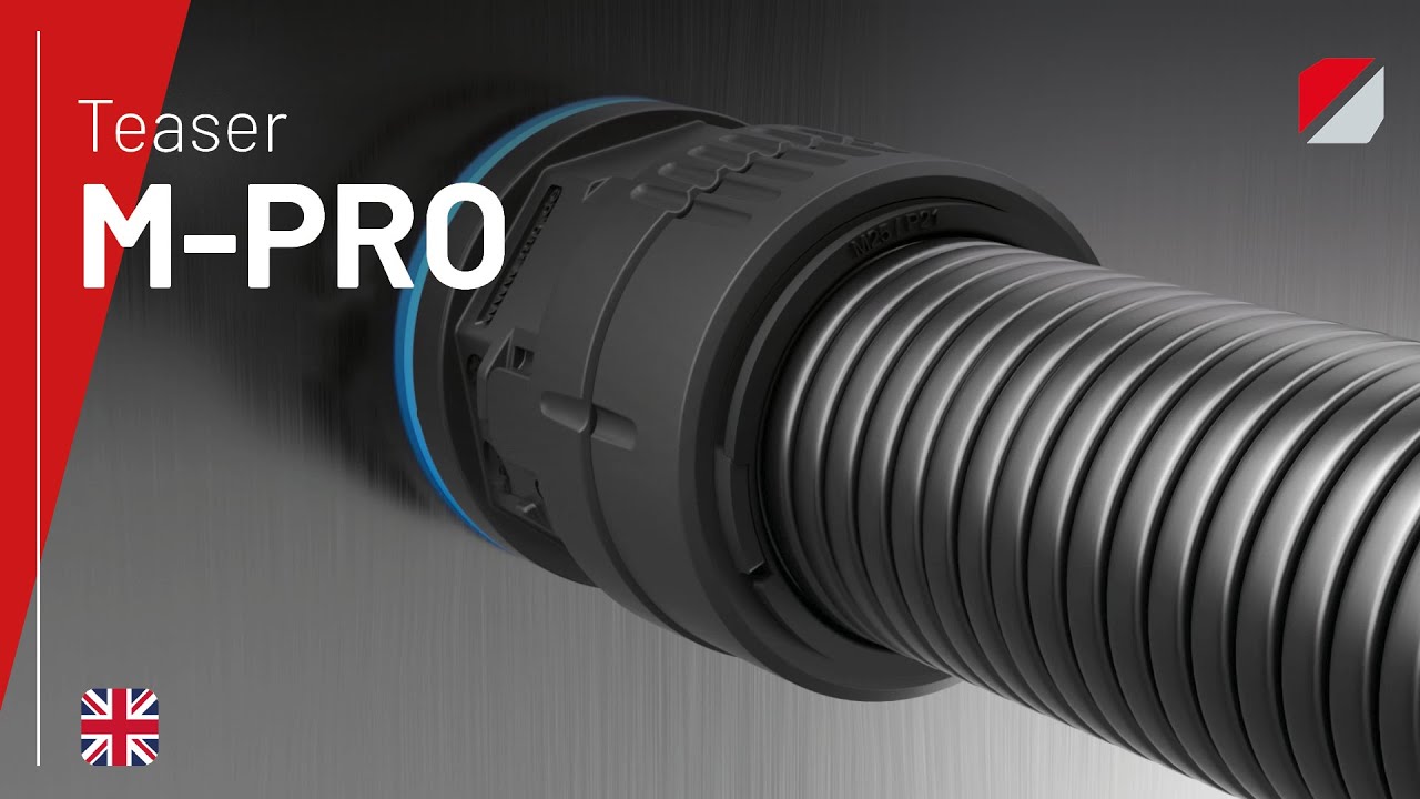 Corrugated conduit fitting - M-PRO