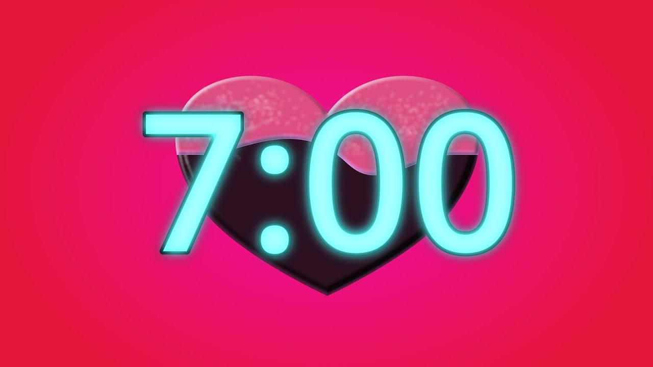 7 Minute Timer | Valentine's Day Timer