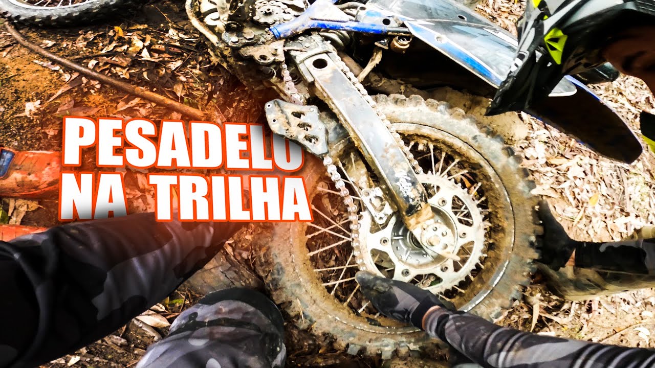 O PESADELO NA TRILHA DE MOTO