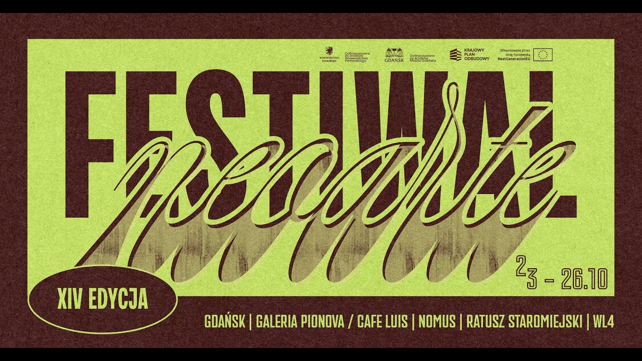 14 edycja festiwalu NeoArte - Syntezator Sztuki, 23.10.2025, Galeria Pionova/Café Luis, Gdańsk