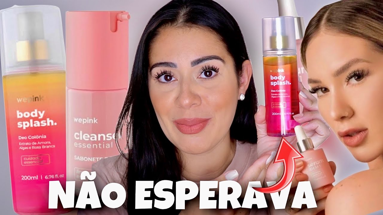 TESTEI Body splash VIRGINIA FONSECA DA WE PINK e mais