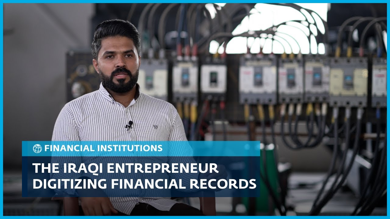 The Iraqi Entrepreneur Whose Business Digitizing Financial Records is Lifting His Mosul Community