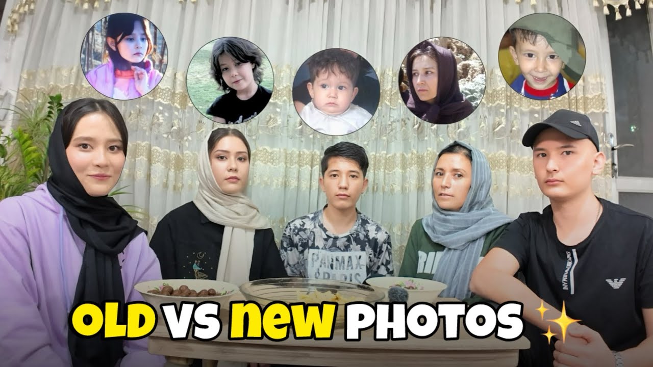 Reacting To Our Old Photos 😂 | Old Memories from Pakistan, Afghanistan, & Iran | عکس‌های کودکی ما 