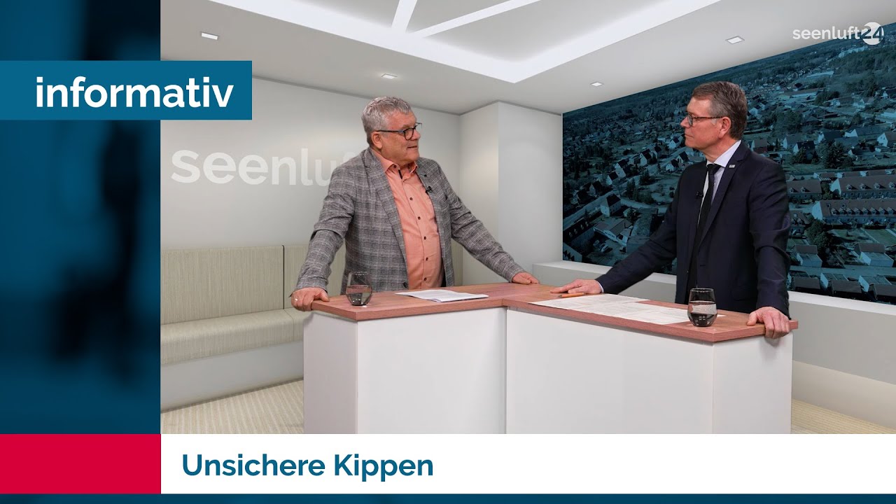 Unsichere Kippen - LMBV saniert