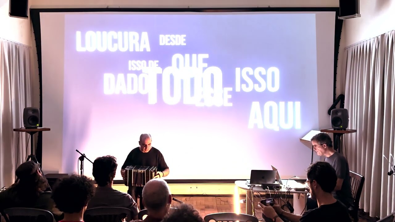 Francisco Cesar - Falhar melhor outra vez (2024) - para bandoneón, video e eletrônica