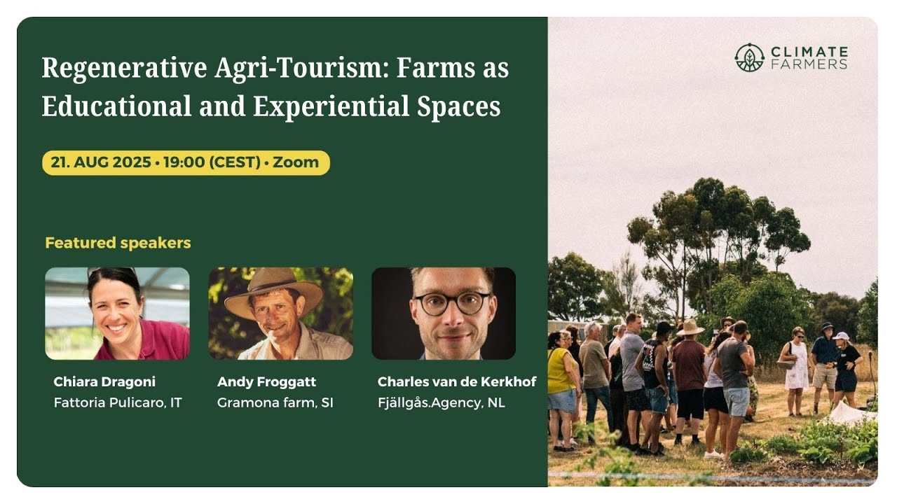 Regenerative Tourism: Farms as Educational and Experiential Spaces