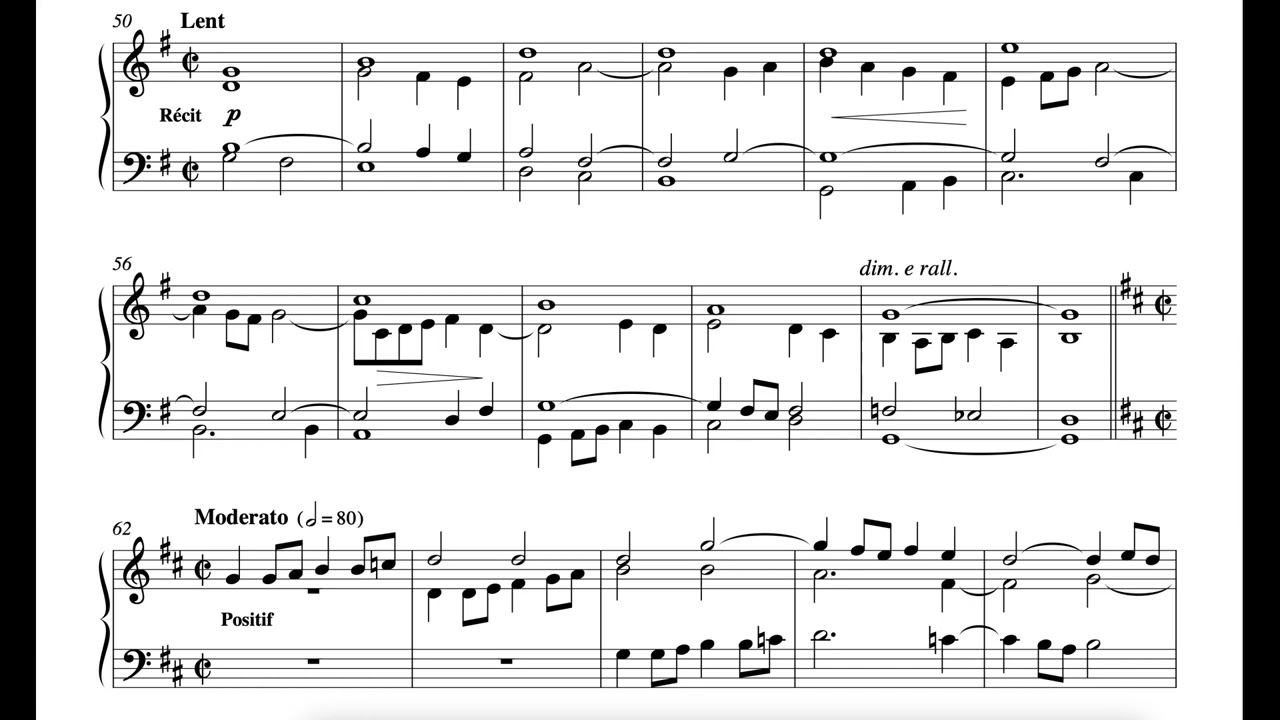 Offertoire sur une melodie gregorienne - 