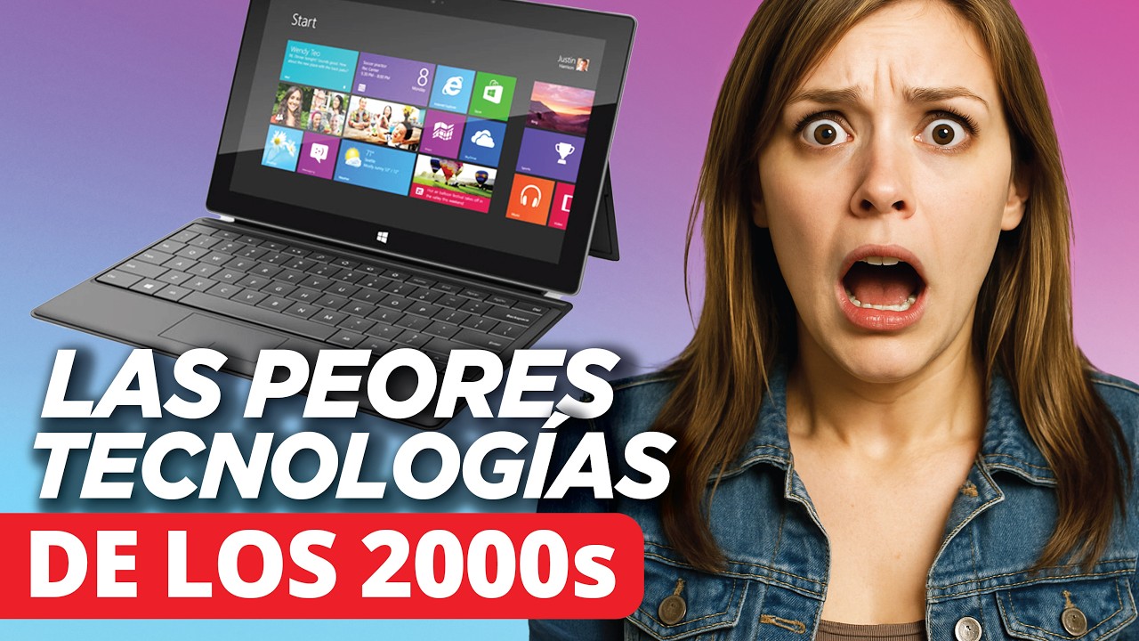 12 Tecnologías de los 2000s Que FRACASARON Horriblemente