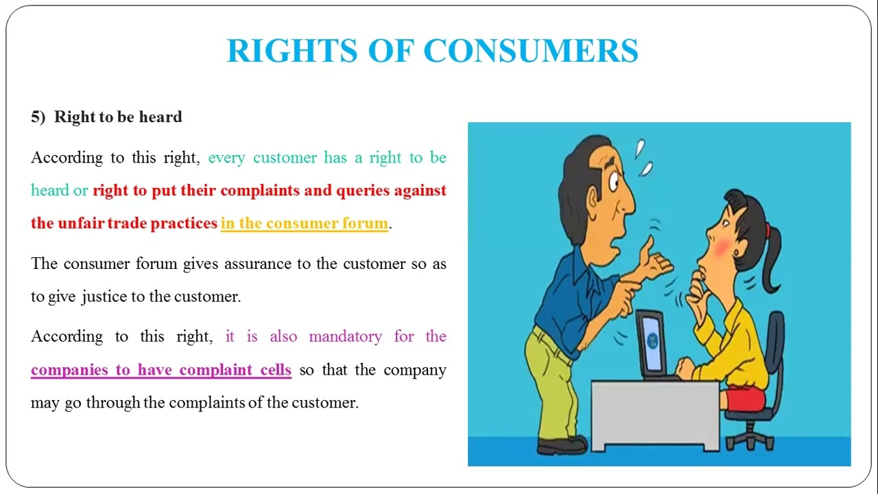65 - Rights of Consumers