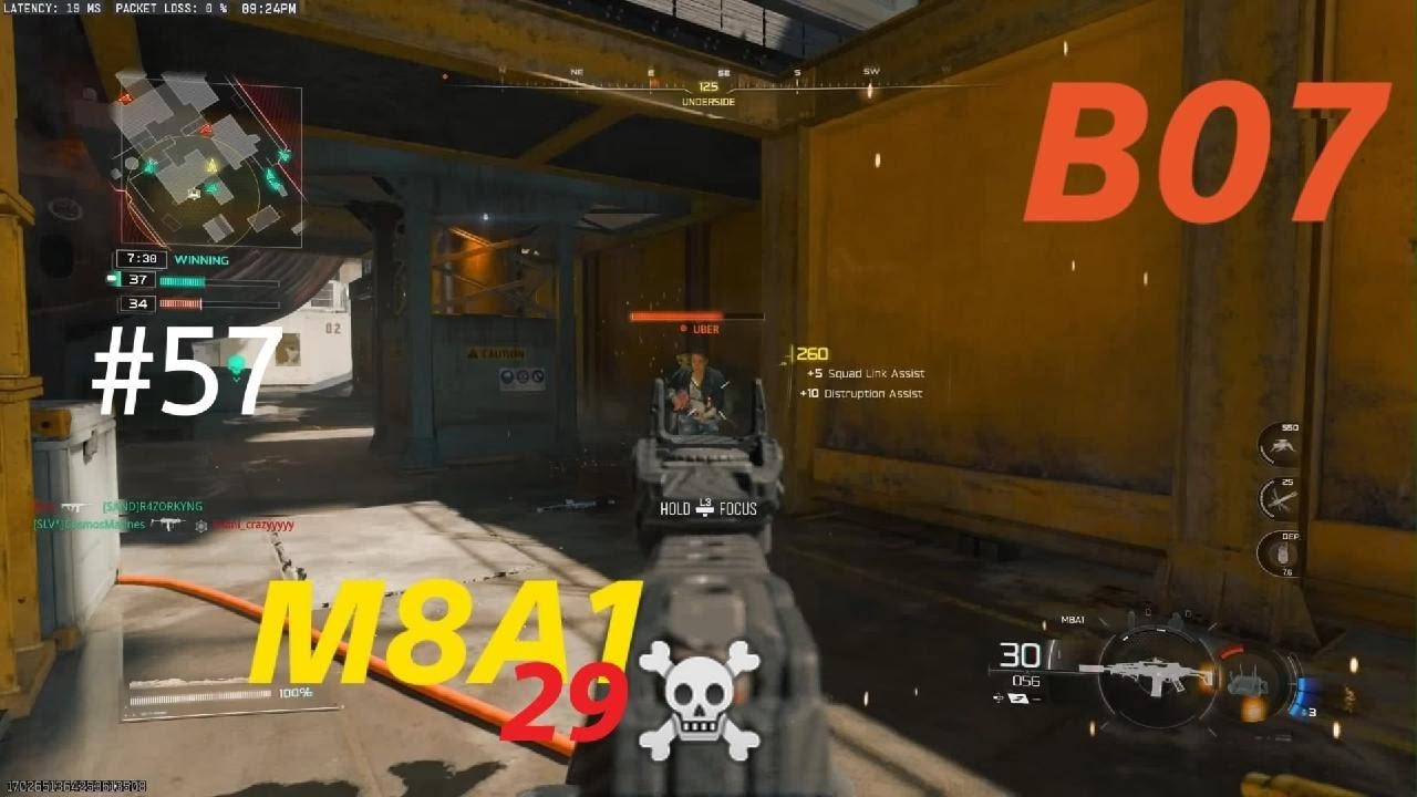 Call of Duty BO7- M8A1 gameplay on FLAGSHIP (No Commentary)