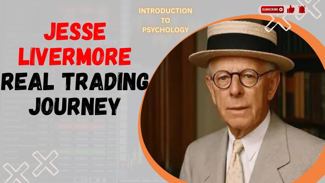 TRADING Psychology. JESSE LIVERMORE REAL TRADING JOURNEY