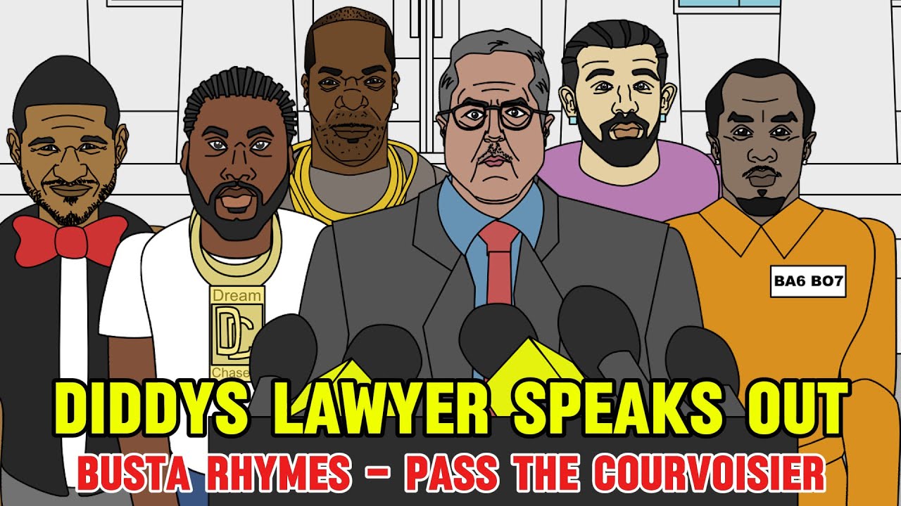 Diddys lawyer Speaks Out + Busta Rhymes - Pass The Courvoisier #diddy #freakoff #meekmill #darkhumor